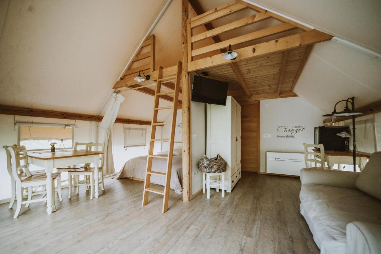 Charming Slovenia - Herbal Glamping Resort Ljubno Bagian luar foto