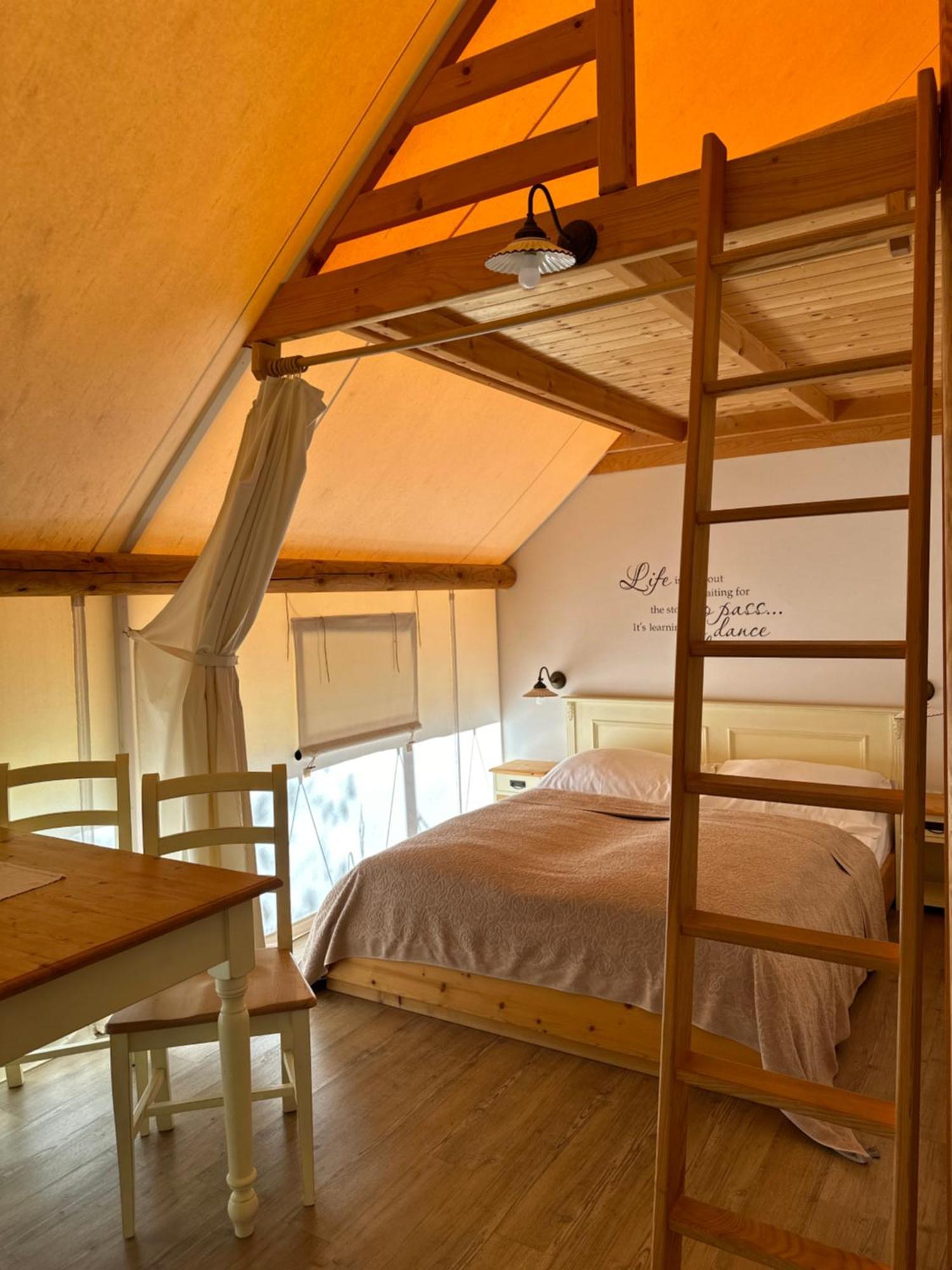 Charming Slovenia - Herbal Glamping Resort Ljubno Bagian luar foto